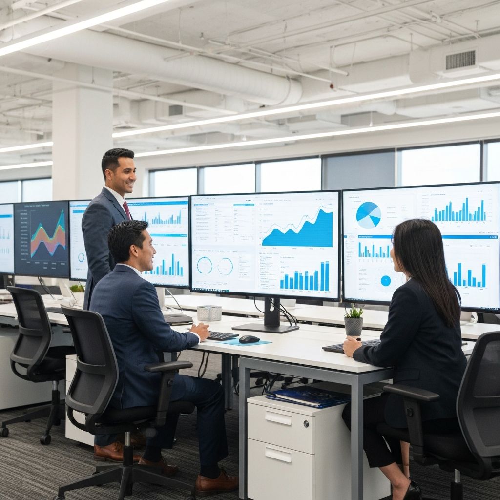 Online Partners Ltd team working on performance campaigns